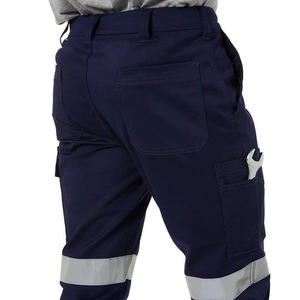 Men's Safety <b>Work</b> Trousers with Reflective Multi-Pockets Customizable <b>Waterproof</b> Safety Working Pants - Product Image 2