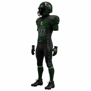 American Football Uniform With Breathable Fabric Moisture Control <b>Athletic</b> Fit And Durable Stitching For Game Day Performance - Product Image 3