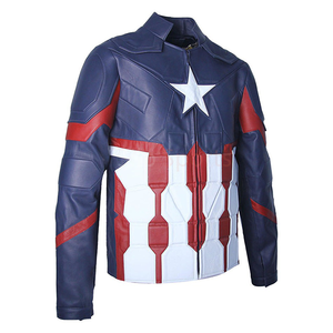 Chaqueta de Cuero de Vaca con Diseño Personalizado de Héroes de Marvel, Superventas 2026, 100% Alta Calidad, Venta al Por Mayor, MOQ Bajo, Moda de Invierno - Product Image 3