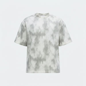 Ensemble deux pièces en coton épais pour homme, vente en gros, streetwear, t-shirt à manches courtes et short de jogging à capuche, ensemble décontracté uni pour l'hiver - Product Image 4