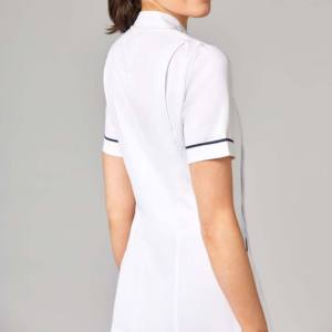 Uniformes Médicos OEM para Mujer, Conjuntos de Scrubs Transpirables y Cómodos de Mezclilla 100% Algodón, Color Personalizado, Tallas Grandes, para Hospital - Product Image 4