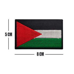 Parche Bordado de la Bandera de Palestina para Planchar - Product Image 5