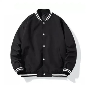 โรงงานผลิตเสื้อแจ็คเก็ต Letterman ขนสัตว์คุณภาพสูงแบบสั่งทำพิเศษ พร้อมปักโลโก้ตามต้องการ สำหรับนักศึกษาวิทยาลัย - Product Image 2
