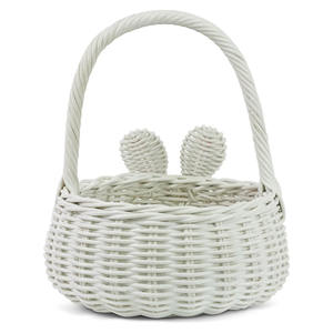 Cestas de mimbre de conejito para regalo, almacenamiento y decoración para la celebración de Pascua, a precio económico. - Product Image 6