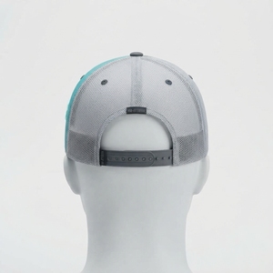 Gorra Trucker Gris para Hombre, con Logotipo Bordado Personalizado, Malla Trasera, Ajustable, Estilo Urbano - Product Image 5