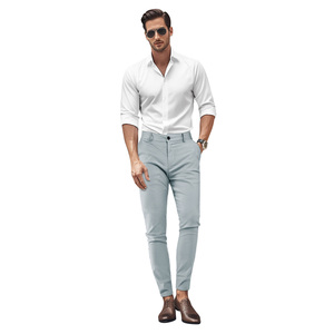 Men's Outdoor Sports Pants Popular Hot Casual Spring New Slim Straight Leg <b>Elastic</b> Waist Closure New Design - Product Image 5