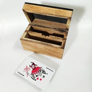 Engraved resin <b>card</b> storage <b>box</b> Poker <b>Card</b> <b>Box</b> With Engraved Suit Symbols Poker <b>Card</b> Storage Design For Neatening - Product Image 6