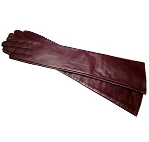 Gants d'opéra décontractés en cuir pour femmes, personnalisables, avec écran tactile, couleur unie, manches longues, chauds pour l'hiver, pour tous les jours, en extérieur et pour les fêtes - Product Image 6