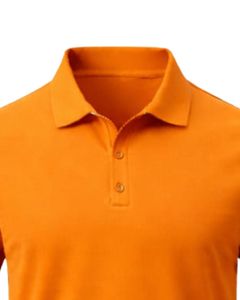 Customized <b>Orange</b> Mens Cotton <b>Polo</b> Shirt Classic Fit Short Sleeve Casual Summer Wear Custom Logo OEM Manufacturer Bulk Supply - Product Image 5