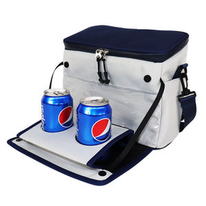 Zipper Closure Camouflage SENDA Insulated 15L Polyester Portable Classic Style Cooler Bag for Picnic Food Storage - Product Image 6