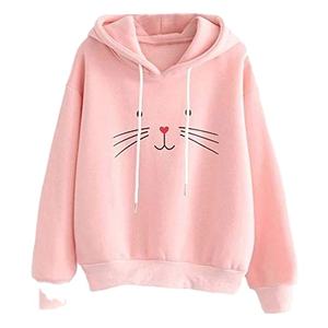 Sudadera con capucha para mujer, informal, a la moda, de alta calidad, servicio OEM, venta al por mayor, orientada a la exportación, calidad personalizada, forro polar de marca. - Product Image 5