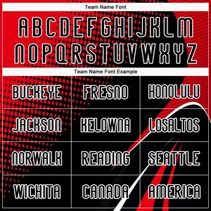 Uniforme de Fútbol Personalizado con Sublimación Completa, Jersey Negro y Rojo con Pantalones Cortos, Tela Transpirable de Secado Rápido de Alta Calidad - Product Image 4