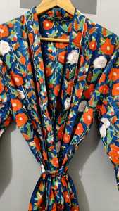 Túnicas de Verano Casuales Vintage para Mujer, 100% Algodón, Estampadas a Mano en India, de Manga Corta y Largo hasta la Rodilla, Talla Única, Venta al Por Mayor - Product Image 3