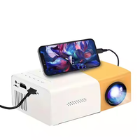 Projecteur Home Cinéma Mini HY300 Pro Android 11, 2 Go de RAM, 16 Go de ROM, 160 Lumens ANSI, Prise en charge 4K, Portable, Courte Portée, Mise au Point Manuelle