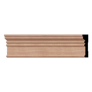 Moldura Decorativa de Madera para Gabinetes de Cocina Contemporáneos, Moldura de Madera Sólida para Proyectos de Muebles de Interiores de Villas y Hoteles de Lujo - Product Image 1