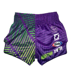 Prix de gros RTS, shorts de boxe Muay Thai de qualité supérieure, logo personnalisé, shorts professionnels confortables pour Muay Thai, AI-MTS-05 - Product Image 6