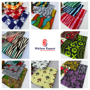 Tissu en coton imprimé wax africain Ankara personnalisé du Kenya, mode culturelle tendance, textile en gros, fournisseur de fabrication OEM - Product Image 4
