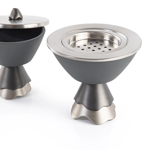 Quemador de Bakhoor de Aluminio y Acero de Alta Resistencia para quemar carbón, Oud Bakhoor e incienso para aromaterapia y relajación diaria. - Product Image 2