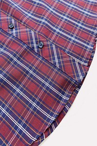 Camisas de Vestir de Manga Larga 100% Algodón al por Mayor para Mujer, Camisa a Cuadros Informal Personalizada con Logotipo, Talla Grande - Product Image 3