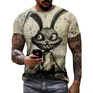 Men's T-Shirts Custom Sublimation T shirt <b>100</b>_ <b>Polyester</b> Printing Men Printed Graphic New arrival Men - Product Image 5