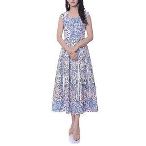 Vestido Casual Estampado para Mujer, Hermoso Diseño Floral, Material Suave y Ligero, Cómodo y Elegante, Vestido Largo - Product Image 1