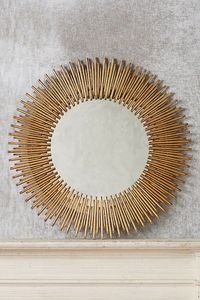 Linea Exports Inc Irregular Brass Framed <b>Wall</b> <b>Mirror</b> Minimalist Decorative <b>Mirror</b> for Home Interior - Product Image 5