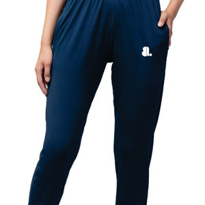 Women's Autumn Casual Breathable Eco-Friendly High Waist Straight Solid Sports <b>Trouser</b> - Product Image 4