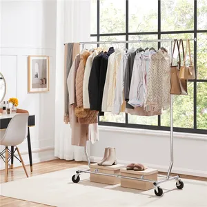 Black Powder Coated Metal Cloth <b>Rack</b> Handmade Heavy Duty Clothing Display StandSingle Tier Iron <b>Storage</b> Basket <b>Wall</b>-Mounted - Product Image 3