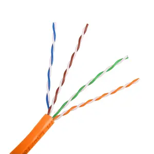 CAT6เมตร OEM UTP FTP CAT5สายเคเบิลเครือข่ายอีเทอร์เน็ต Lan Certifier เครือข่าย305สาย CAT5