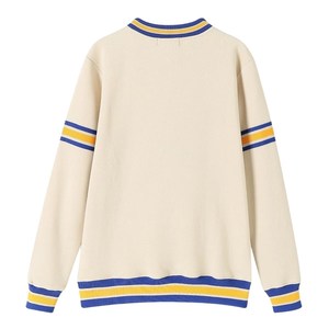 Sudadera de chenilla Sigma Gamma Rho para mujer, azul neutro, con bolsillo, cuello redondo, jersey de hermandad, manga larga, top informal - Product Image 2