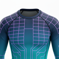 Nouveauté : Rashguard pour homme en matériau durable, respirant, à prix abordable, de haute qualité et confortable