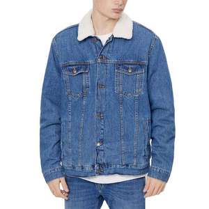 New Arrival Men Winter Hooded Windproof <b>Denim</b> <b>Jacket</b> Plus Size Zipper Fly Casual Streetwear Outerwear Comfortable - Product Image 1