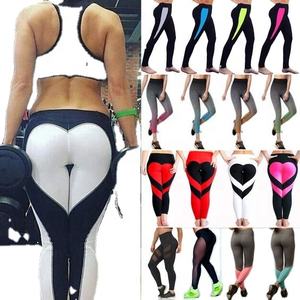 Nouveautés Leggings sans couture pour femmes Doux Taille haute Polyester Spandex Imprimé Antibactérien Extensible dans les quatre sens Pantalons de yoga - Product Image 3