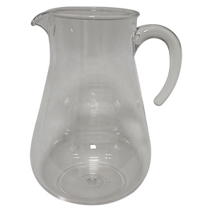 Pichet à eau extérieur en plastique écologique, minimaliste, design simple en spirale - Product Image 5