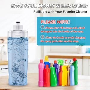 Per Swiffer Powermop: Mop Ricaricabile per Casa e Ufficio con 3 Panni Lavabili per Legno, Laminato, Ceramica e Piastrelle - Product Image 5