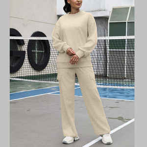 Nuevo Conjunto Deportivo Unisex de 2 Piezas, para Entrenamiento, Ropa Deportiva de Invierno, de Algodón y Poliéster, al Mejor Precio, con Estampado de Silicona - Product Image 3