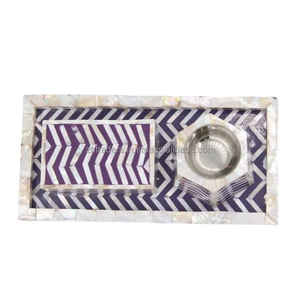 Elegante Juego de Mubkhar con Incrustaciones de Perlas, Diseño de Lujo Árabe para Bodas, Ramadán, Eid, Exhibición de Fragancias para el Hogar, Artículos Religiosos - Product Image 4