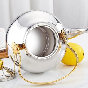 Tapa Moderna y Ecológica de Acero Inoxidable para Teteras y Cafeteras, Elegante Tapa para Hervidor con Acabado Pulido, Ideal para Hoteles, Restaurantes y Cocinas Domésticas - Product Image 2