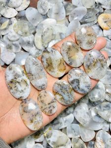 ASHU GEMS - Cabujón de Ágata Dendrítica 100% Natural Hecho a Mano de Alta Calidad, Piedra Preciosa Suelta de Rajasthan, Forma Mixta, Tamaño Personalizable - Product Image 3