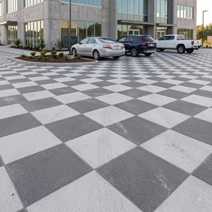 400x400mm 12mm Heavy Duty Vitrified Outdoor Parking Tiles Punch Finish Anti Slip Paving Floor Tiles for Driveway Garden Walkway - Product Image 6