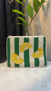 Sac à main de soirée pour femmes avec perles et fermeture éclair, pochette légère pour mariages, fêtes, rassemblements et événements formels - Product Image 4