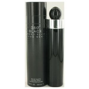 Fragancia 360 Black, Eau de Toilette en Spray, Perfume para Hombre - Product Image 1