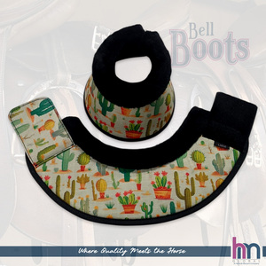 Protège-ongles pour chevaux en néoprène rembourré, légers, hautement élastiques, imprimés numériquement avec motif guépard, protection optimale, OEM - Product Image 4