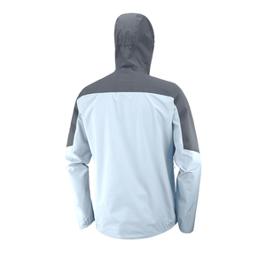 <b>Men</b> Custom Canvas Winter Sport Windbreaker Jacket Waterproof Hoodie with Full Zip Streetwear Style - Product Image 4