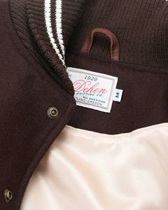 เสื้อแจ็คเก็ตเบสบอลทรงครอปปักลายเชนิลล์ขนสัตว์แท้ 100% สไตล์สตรีทแวร์สำหรับผู้หญิง ผลิตตามสั่งจากโรงงาน - Product Image 2