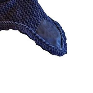 Voile anti-mouches pour chevaux en coton/polyester/filet, personnalisable, de haute qualité et durable, avec bonnet d'oreille, pour usage extérieur - Protection équine en gros - Product Image 3