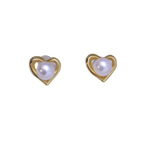 Pendientes de Plata S925 con Nudo de Cinta, con Perlas de Agua Dulce de 6-7mm, Luz Intensa, Casi Impecables, para Mujer, Transmisión en Vivo - Product Image 5