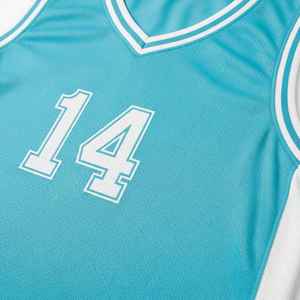 Camiseta de Baloncesto Personalizada por Sublimación, Talla Grande, Sin Mangas, Precio Bajo, 100% Poliéster, Uniforme de Alta Calidad para Hombre y Mujer - Product Image 6