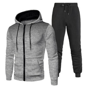 Conjunto Deportivo de Moda, Sudadera con Capucha y Pantalones de Felpa de Algodón, Conjunto Deportivo Informal con Logotipo Personalizado, Proveedor OEM, Conjuntos Deportivos Unisex - Product Image 5