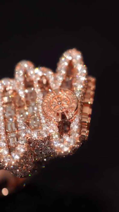 Moissanite Zone <b>Ring</b> Iced Out Luxury Hip Hop Statement Jewelry <b>Mens</b> Fashion <b>Ring</b> - Product Image 6